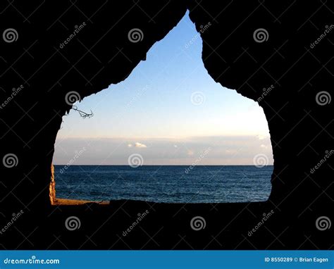 Cala Luna stock image. Image of formations, alone, clouds - 8550289