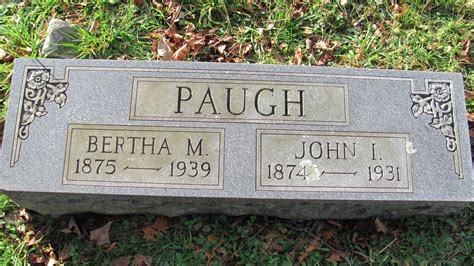 John Isaac Paugh Find A Grave Memorial