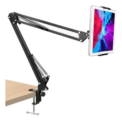 Soporte Brazo Articulado Met Lico Para Ipad Tablet Celular