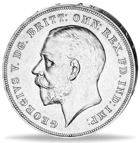 Großbritannien 1 Crown 1935 König George V Silber Münzen