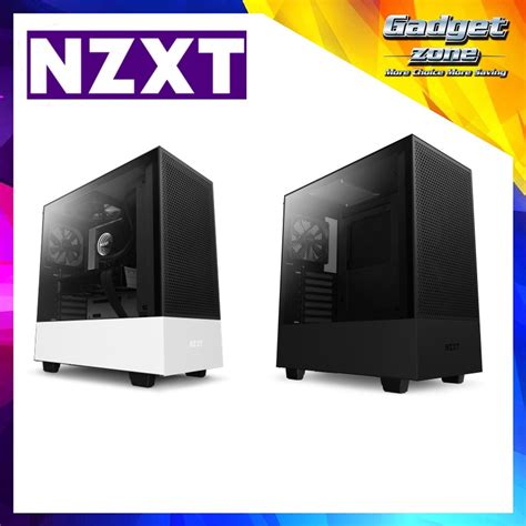 Nzxt H510 Flow Pc Atx Casing Matte White Matte Black Shopee Malaysia