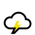 🌩 Cloud with Lightning Emoji Meaning with Pictures: from A to Z