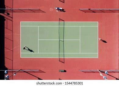 Aerial View Tennis Courts Stock Photo 1544785301 | Shutterstock