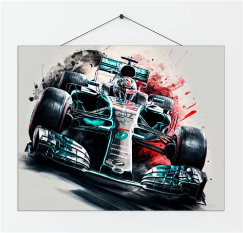 Cng Digital Formula Racing Poster Race Car Wall Decor F Racing Wall