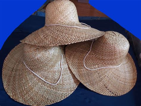 Tiny Weaving Native Hat For Adult Salakot Balanggot Garden Hats