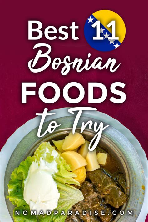 Bosnian Food Traditional Dishes As Recommended By A Local Nomad