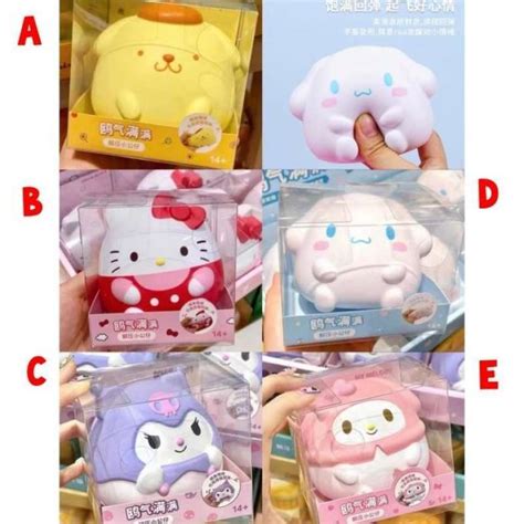 Jual Promo Squishy Kuromi My Melody Pompompurin Ori Sanrio Miniso Di