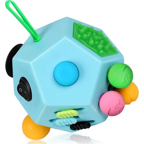 Fidget Dodecagon 12 Side Fidget Cube Relieves Stress And Anxiety Anti