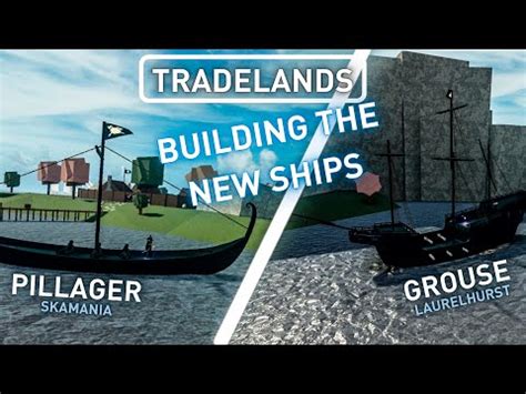 Building The New Grouse And Pillager ROBLOX Tradelands YouTube