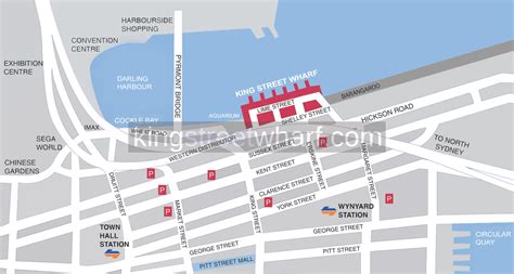 Map - King Street Wharf