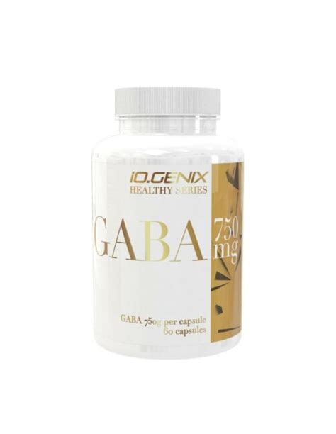 GABA 750mg 60 cápsulas Io Genix Muscleforce Canarias