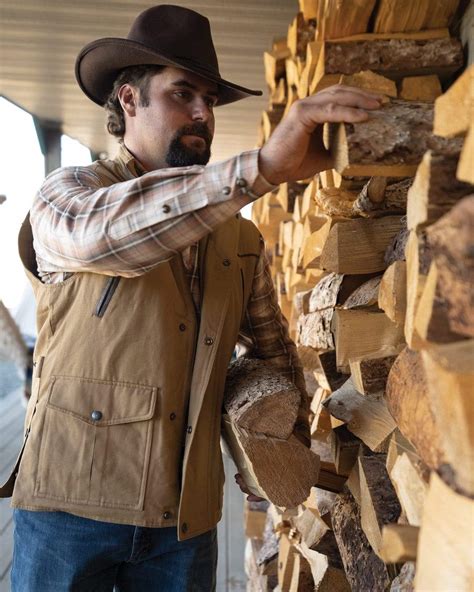 Men S Cattleman Vest Vests By Outback Trading Company