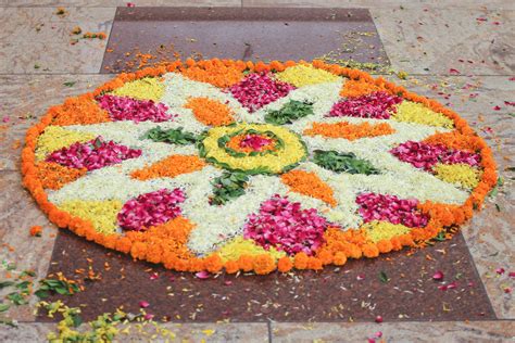 Incredible Compilation Of Flower Rangoli Images Extensive Collection