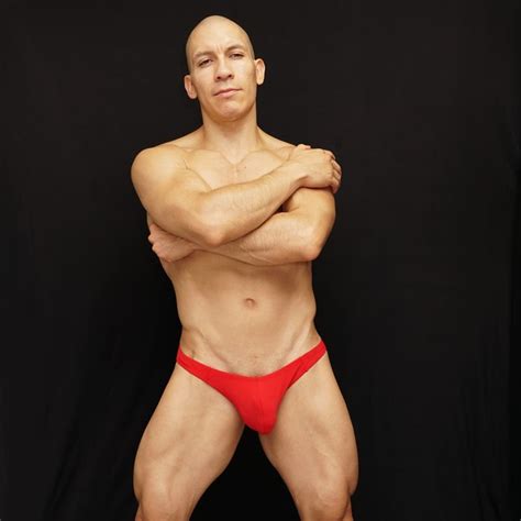Bikini Brief For Men In Microfiber Red Size S