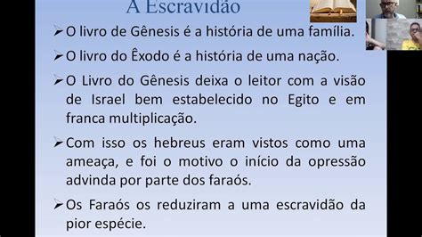 Estudo Bíblico 05 11 2020 Êxodo parte 2 Estudo Biblico para o