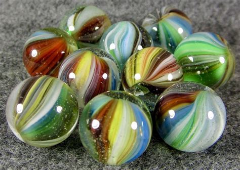 Marble Games Paperweights Marbles Lampwork Beads Spheres Vintage Toys Colored Glass Glass