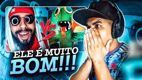 React Laranja E Verde Do Roblox Rainbow Friends Vs Mussoumano