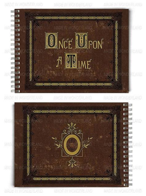 Once Upon A Time Book Cover / Once Upon A Time Story Book Cushion Pillow Cover Etsy - A book's ...