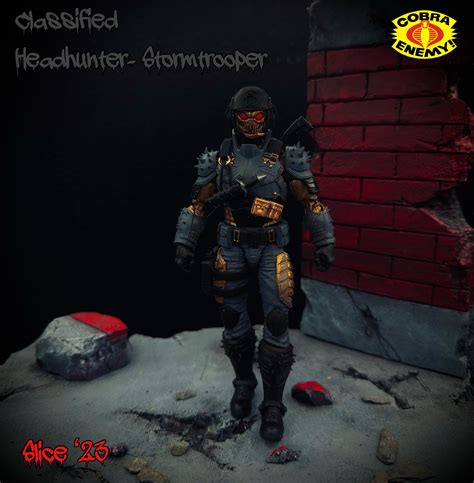 G I Joe Classified Headhunter Stormtrooper Custom By Slicescustoms