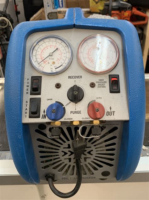 Promax ATP RG5410A Air Conditioning Recovery Unit HVAC Freon