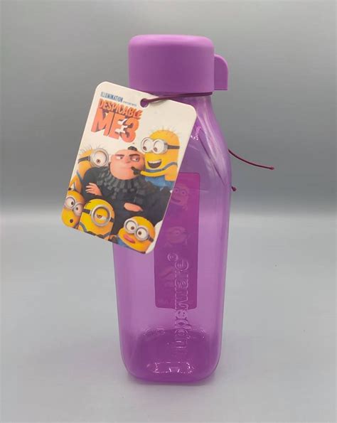 Tupperware Square Eco Bottle 500ml Minion Lazada PH