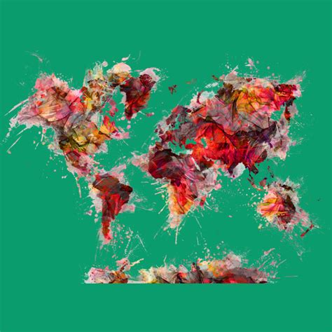World Map 2060 T Shirt By Jbjart Design By Humans