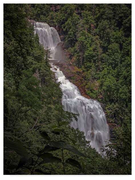 J D Mcfarlan Whitewater Falls Stream Canvas Art X Rustic