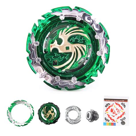 Original D Burst Beyblades Green Phoenix B Mini Plastic Assemble