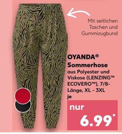 Oyanda Sommerhose Angebot Bei Kaufland Prospekte De