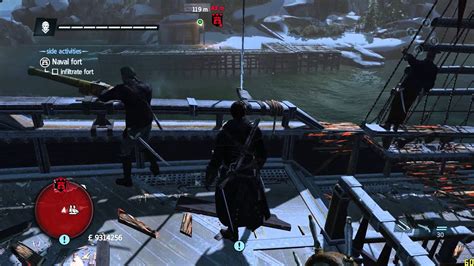 Assassin S Creed Rogue Taking Down Fort Baie Rouge YouTube