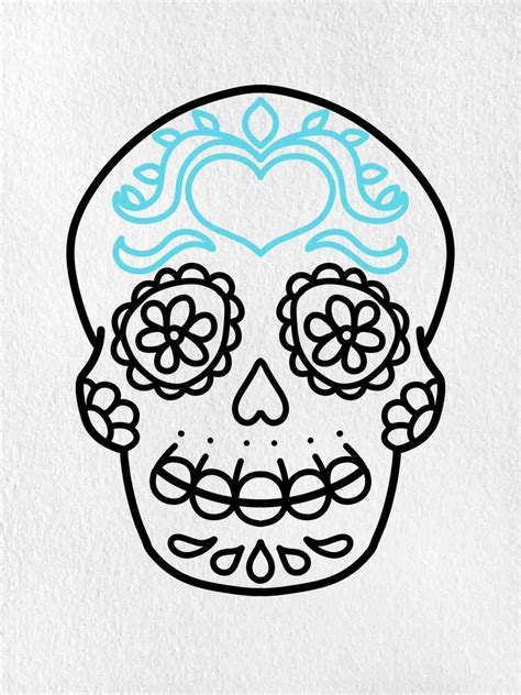 Sugar Skull Sketch