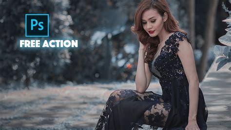 Moody Effect Free Action Photoshop Tutorial Color Grading Youtube