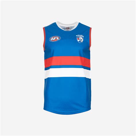 Western Bulldogs Afl Replica Youth Guernsey