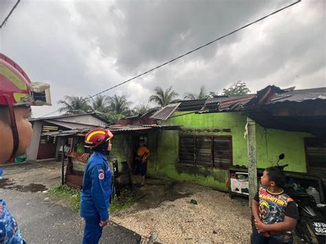 10 Rumah Di Taiping Rosak Dilanda Ribut Kosmo Digital