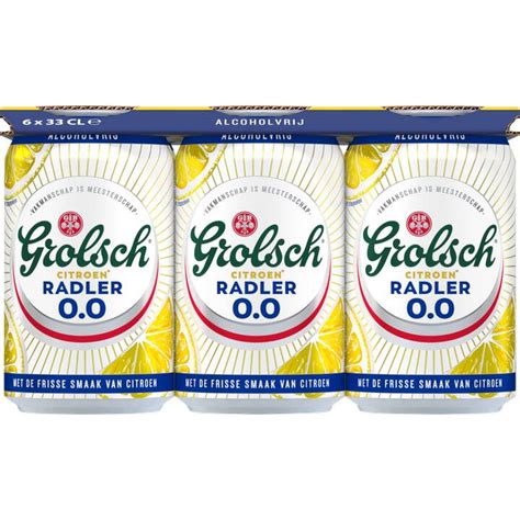 Grolsch Radler Citroen Blikken X Ml Aanbieding Bij Jumbo