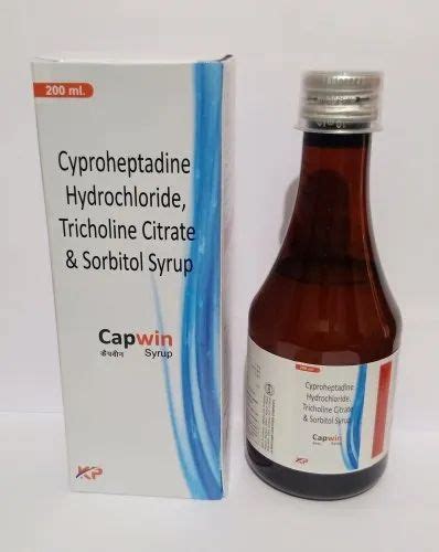 Cyproheptadin Hydrochloride Mg Tricholine Citrate Mg Sorbitol