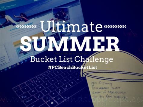 Seize The Summer With The Ultimate Bucket List Challenge