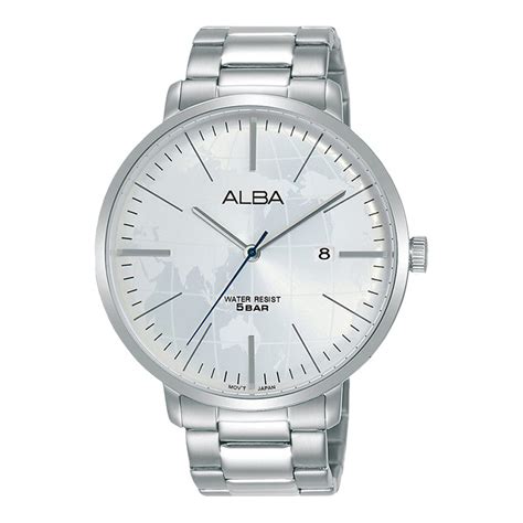 Promo Jam Tangan Pria Alba Prestige As J X Men Silver Dial Stainless