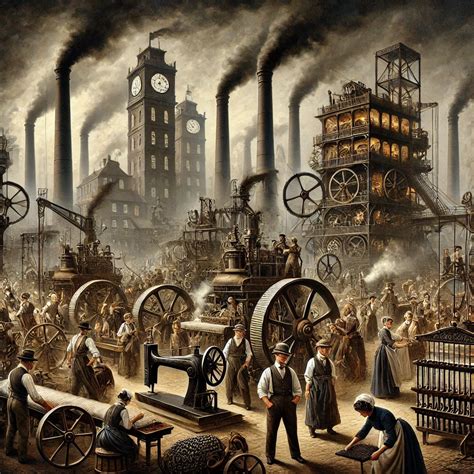Industrial Revolution Economic Transformation And Social Changes