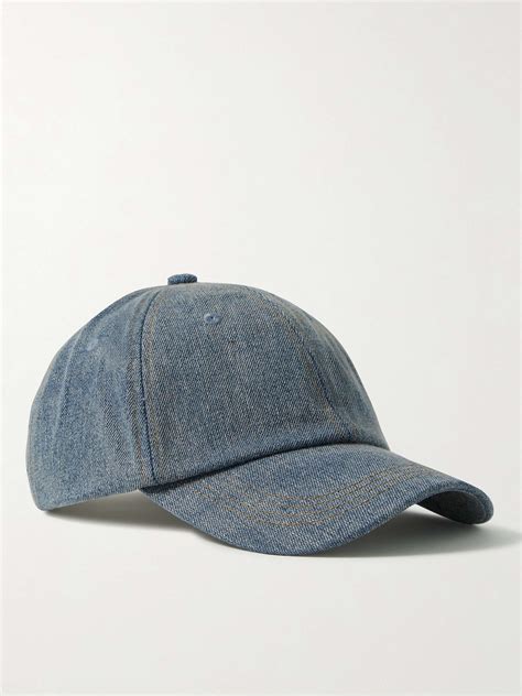 ACNE STUDIOS Carliy Logo Appliquéd Denim Baseball Cap for Men MR PORTER