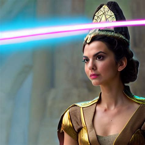 Krea Ai Victoria Justice As Princess Padme In Star Wars Ep