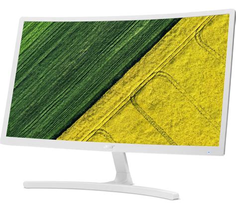 Curved White Computer Monitor - Curved Monitor: VIOTEK NB32CW 32" 1080P ...