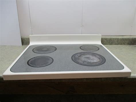 GE RANGE COOKTOP ALMOND CHIPPED CLOUDED BURNER PART WB62T10025 EBay