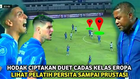 Pelatih Persita Sampai Prustasi Lihat Duet Nick Alberto Buat Lini