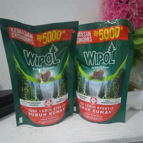 Jual Wipol Karbol Cemara 200 Ml Shopee Indonesia