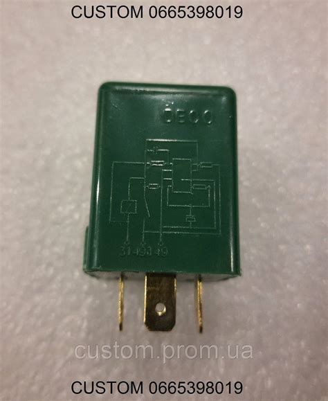 Реле поворотов/аварийки электронное 12в автомобильное (подходит для ...