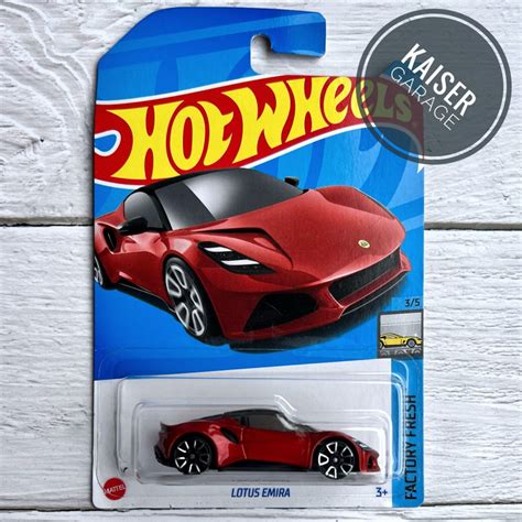 Hot Wheels Lotus Emira Magma Red Shopee Malaysia