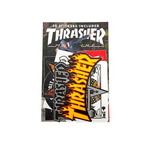 Thrasher Sticker Pack | Accessories | Natterjacks