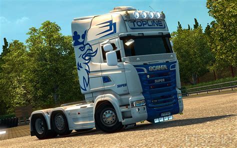 Scania R Streamline T Topline Rjl Bond V Skin Ets Mods Hot Sex Picture