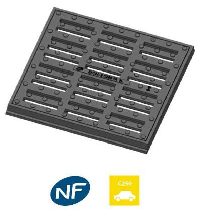 Grille Plate Pour Regard En Fonte C Ht